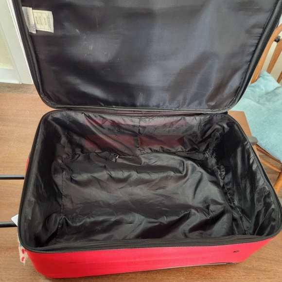 Walt Disney Vintage 1971 Roller Extending Handle Luggage Travel Bag - Picture 4 of 11